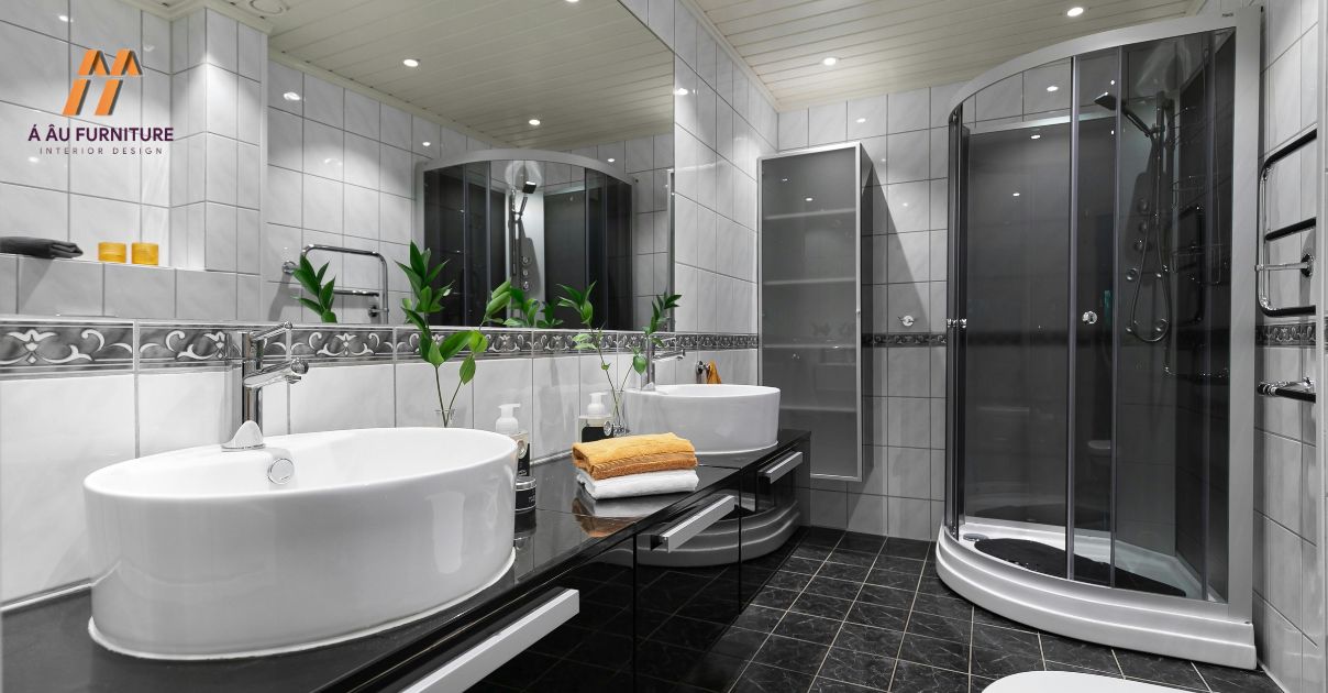 phòng tắm như spa