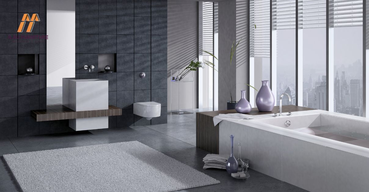 phòng tắm như spa