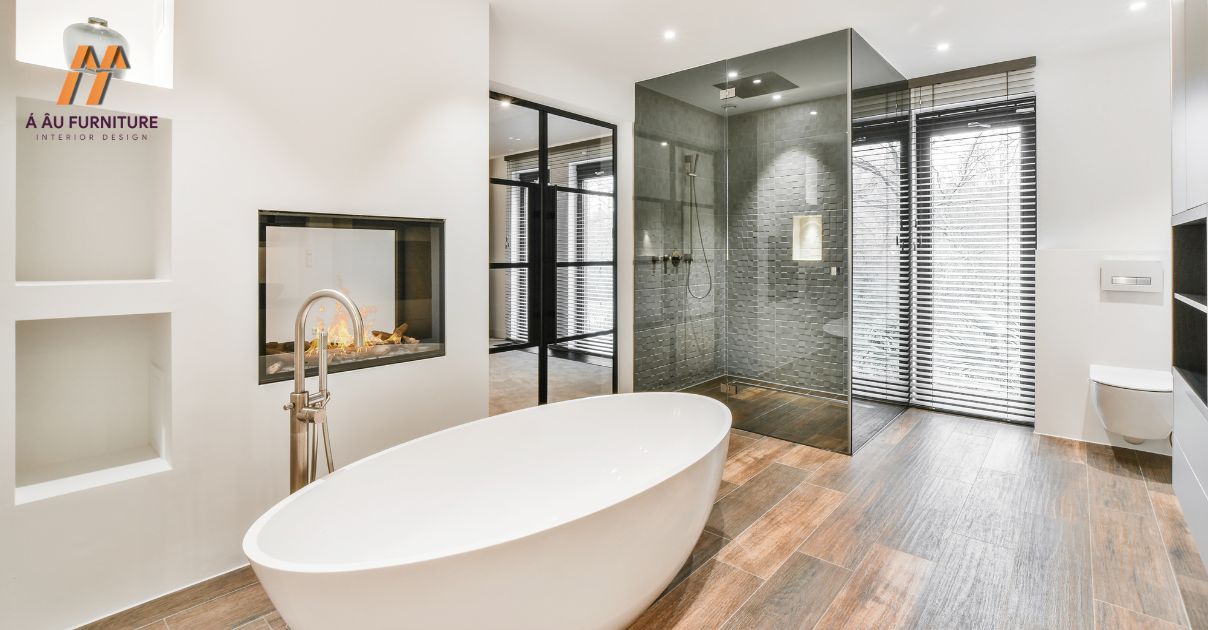 phòng tắm như spa