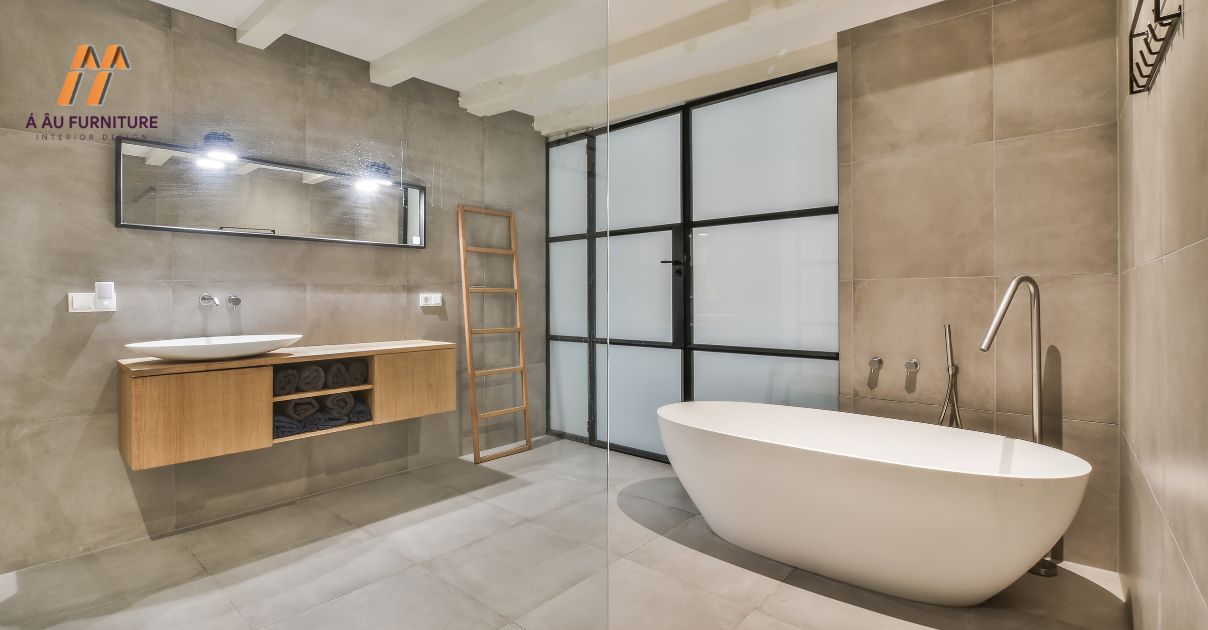 phòng tắm như spa