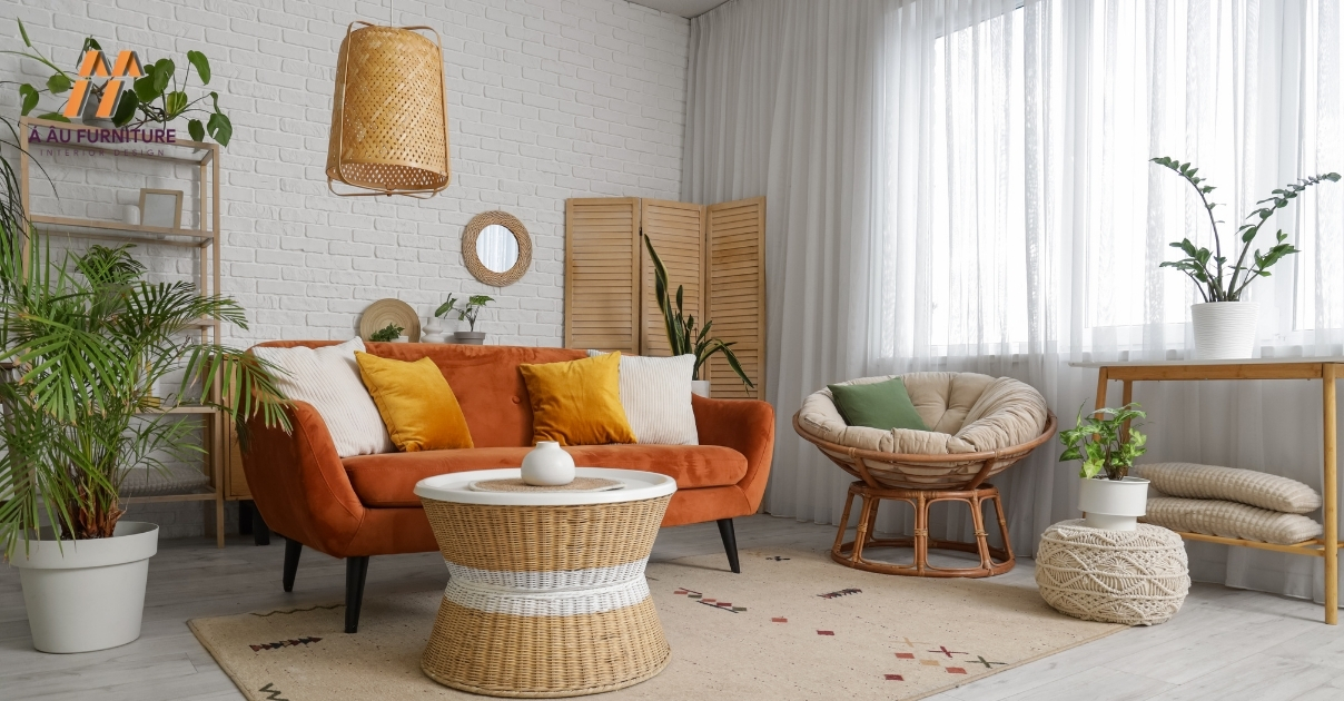Phong cách nội thất Bohemian