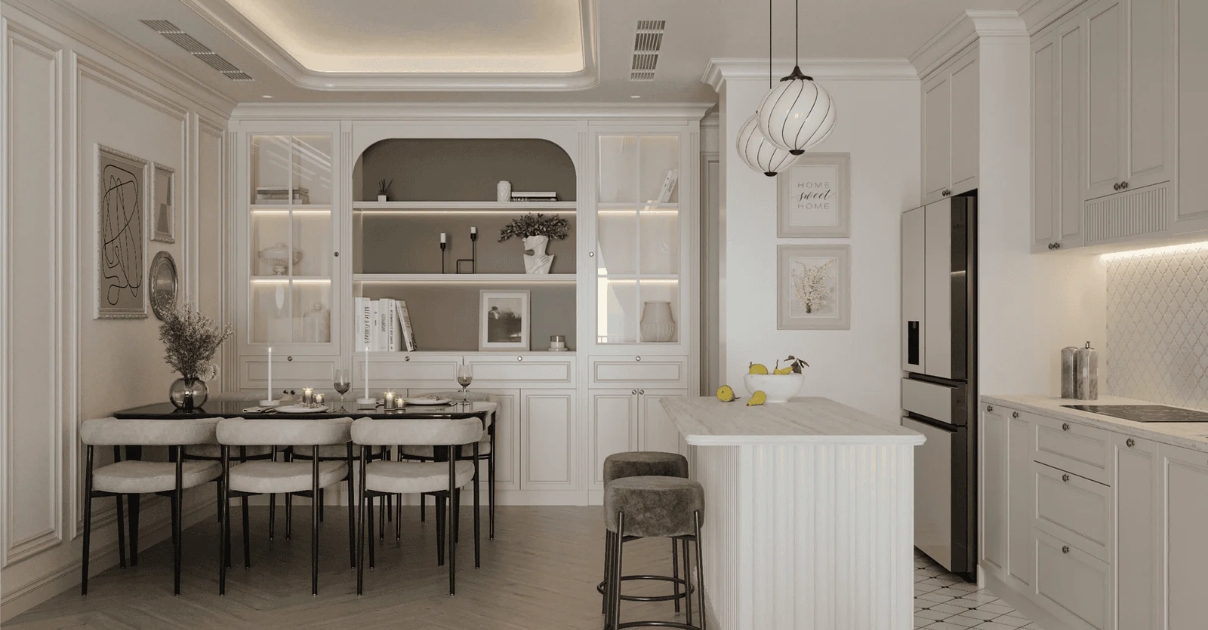 Phong cách nội thất tân cổ điển