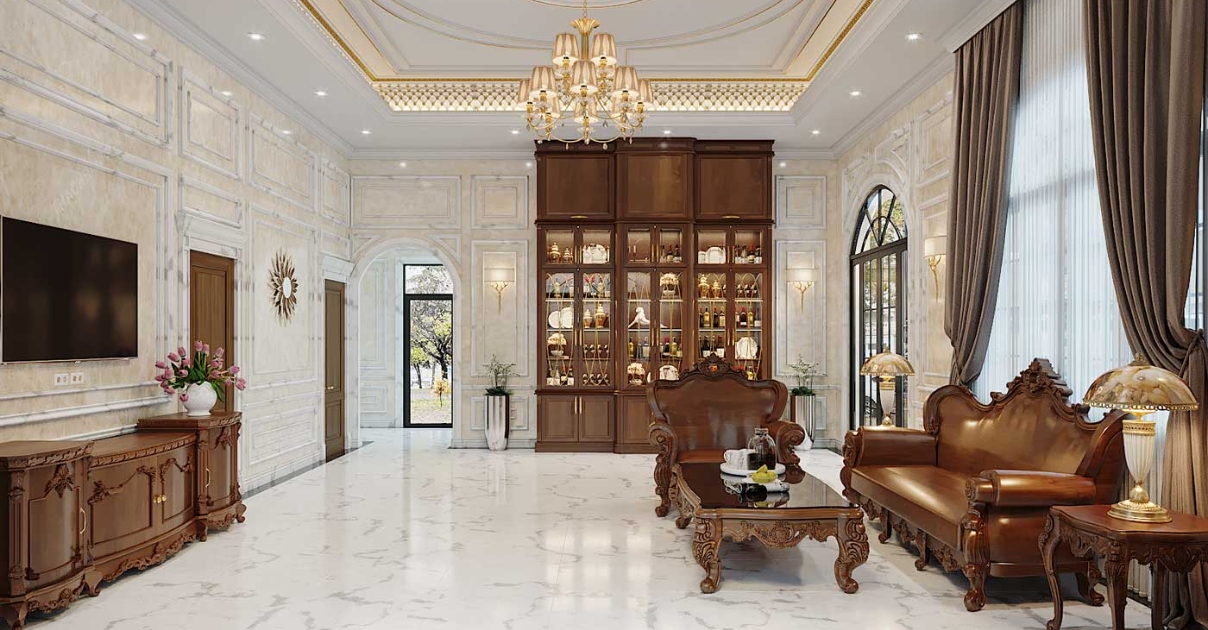 Phong cách nội thất tân cổ điển