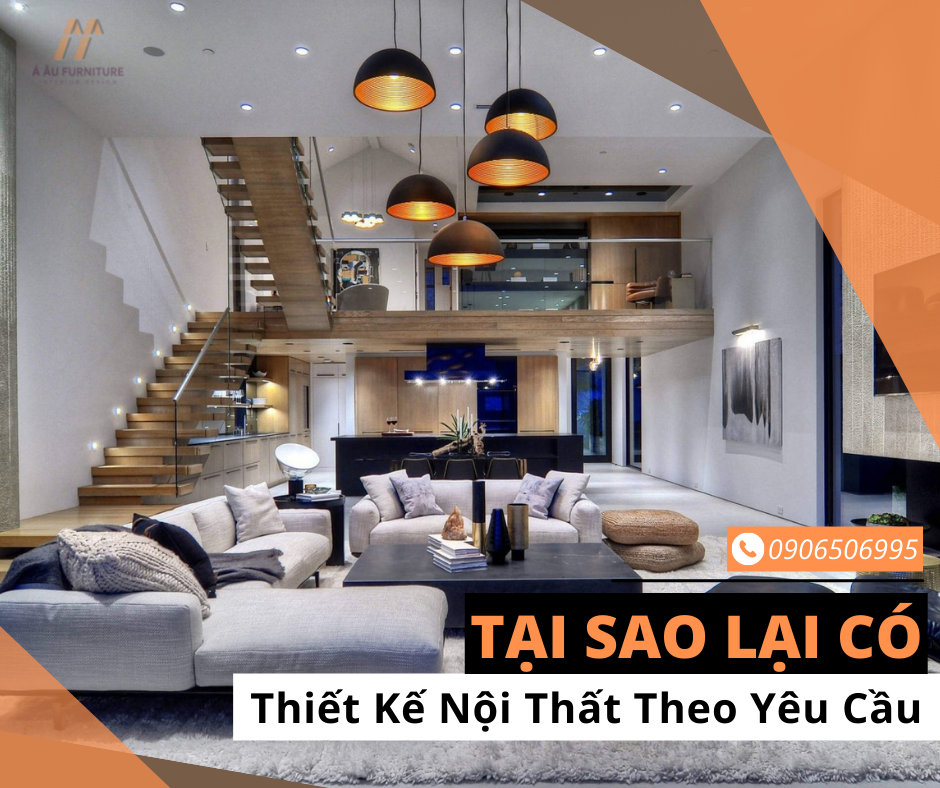 thiết kế nội thất theo yêu cầu