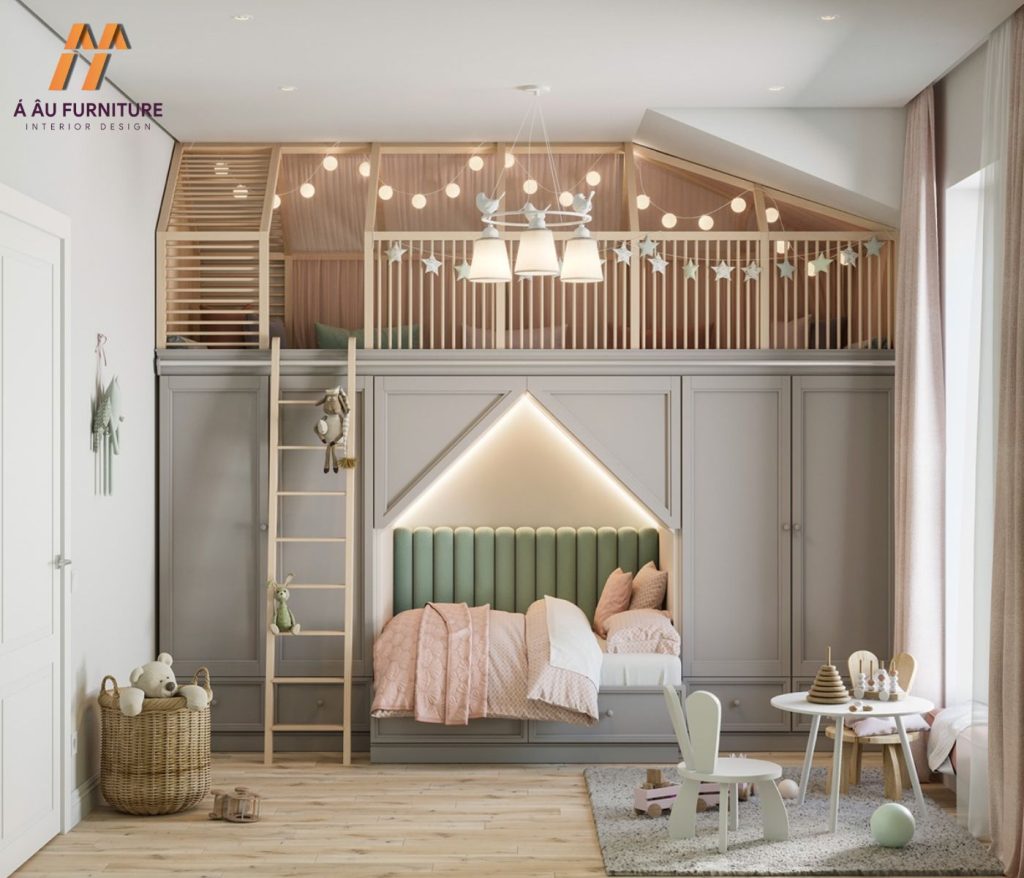 Thi Công Nội Thất Phòng Trẻ Em Thi công nội thất phòng trẻ em