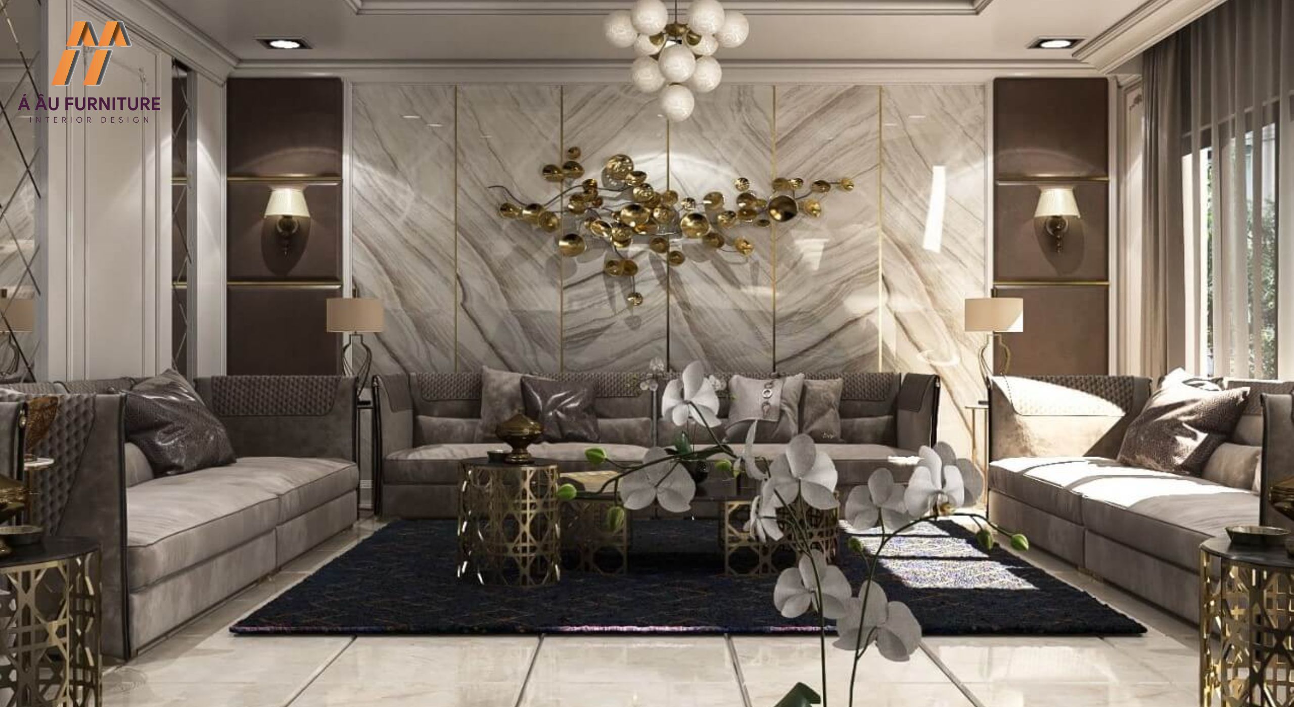 Phong cách nội thất Tân cổ điển