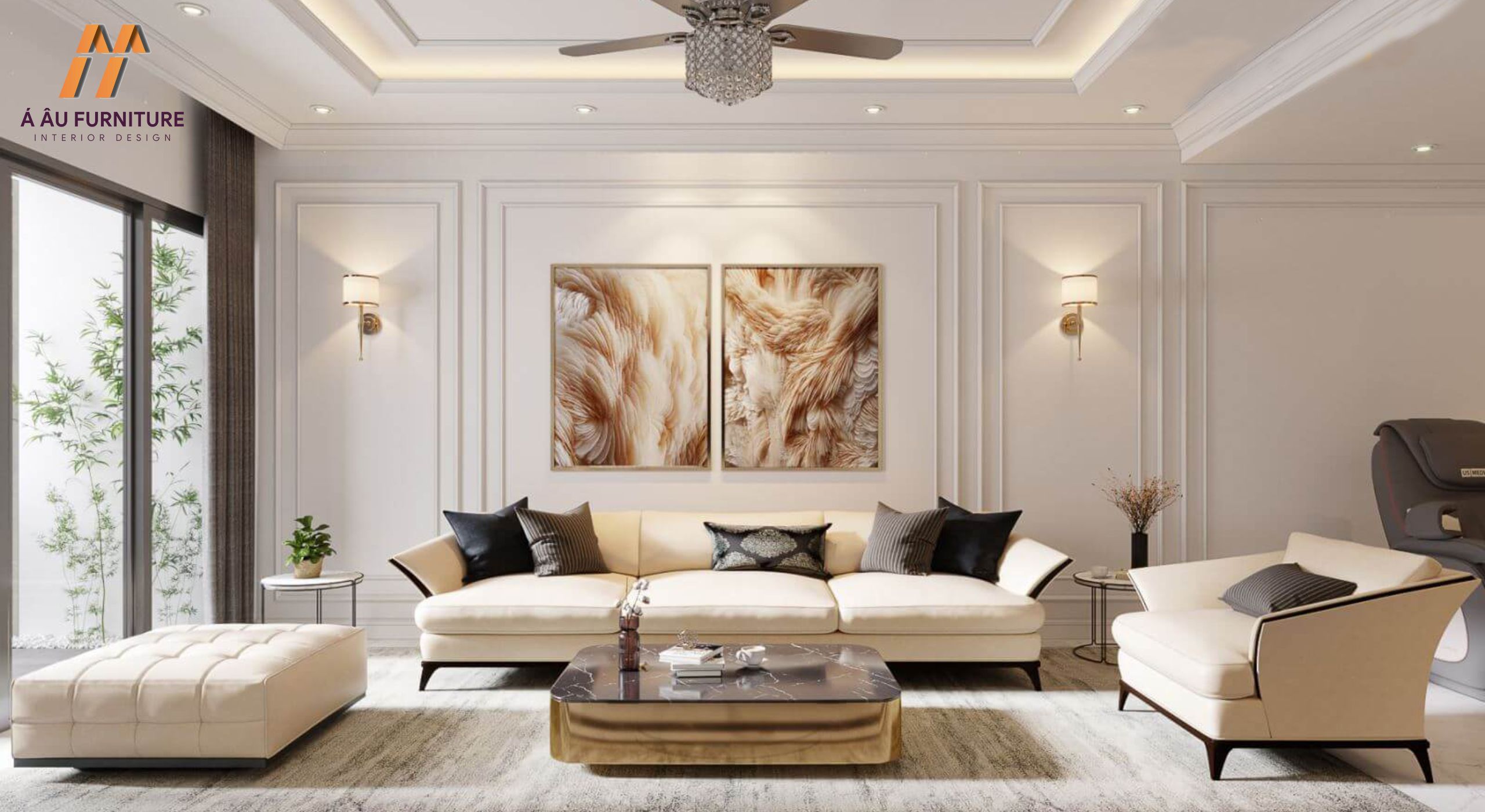 Phong cách nội thất Tân cổ điển