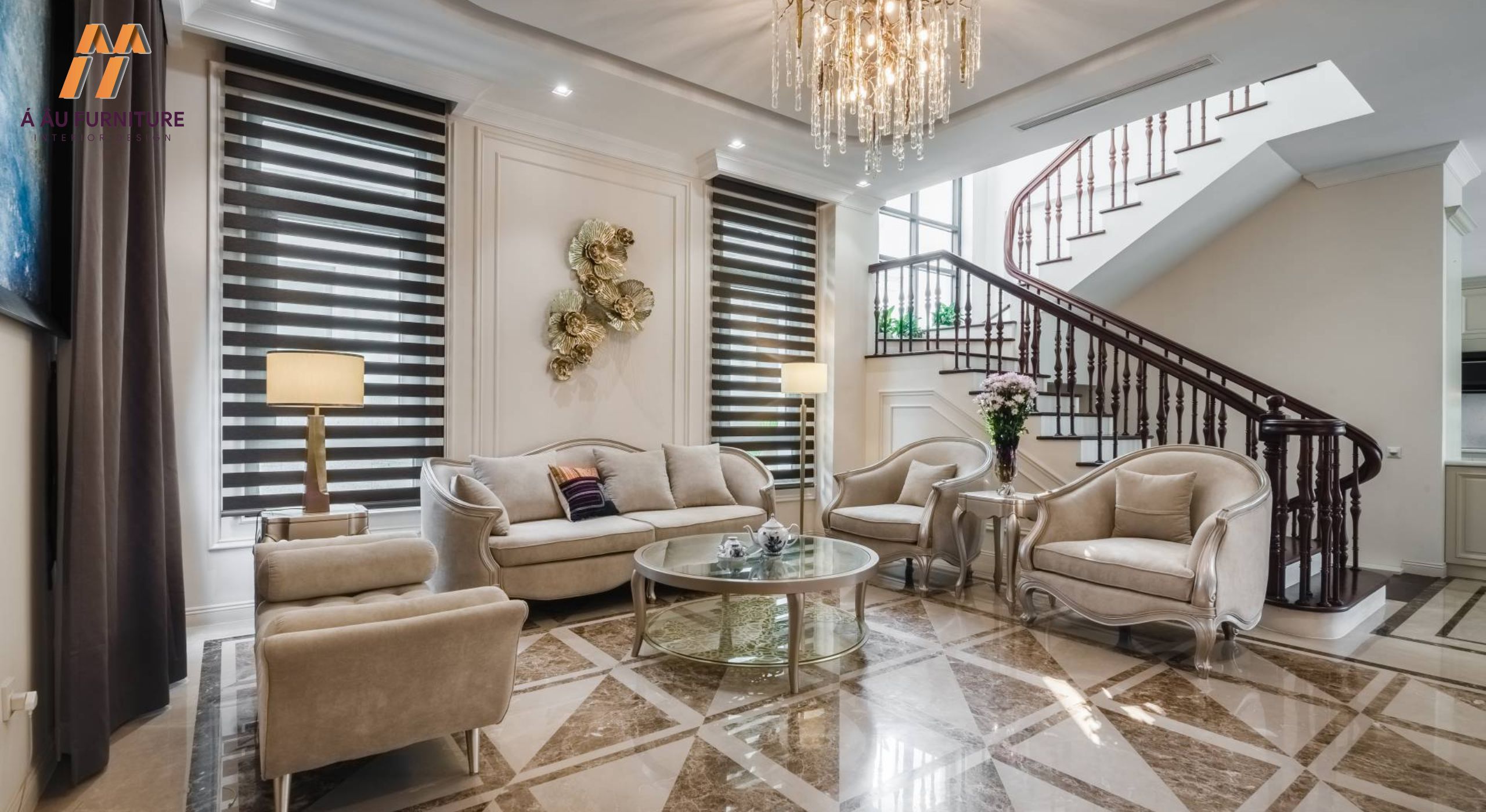 Phong cách nội thất Tân cổ điển