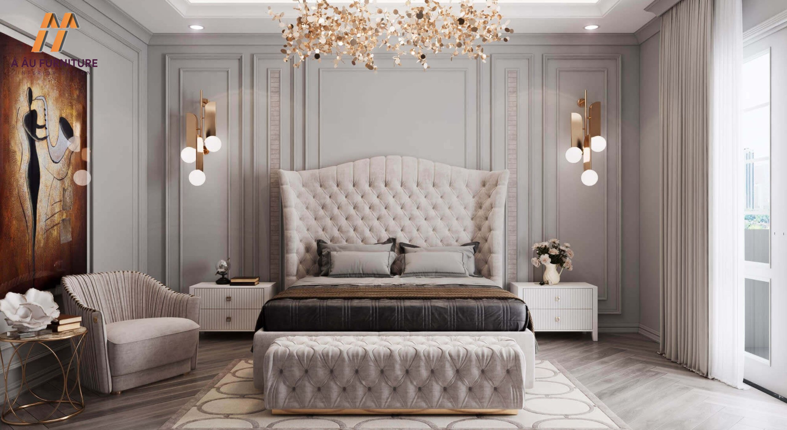 Phong cách nội thất Tân cổ điển