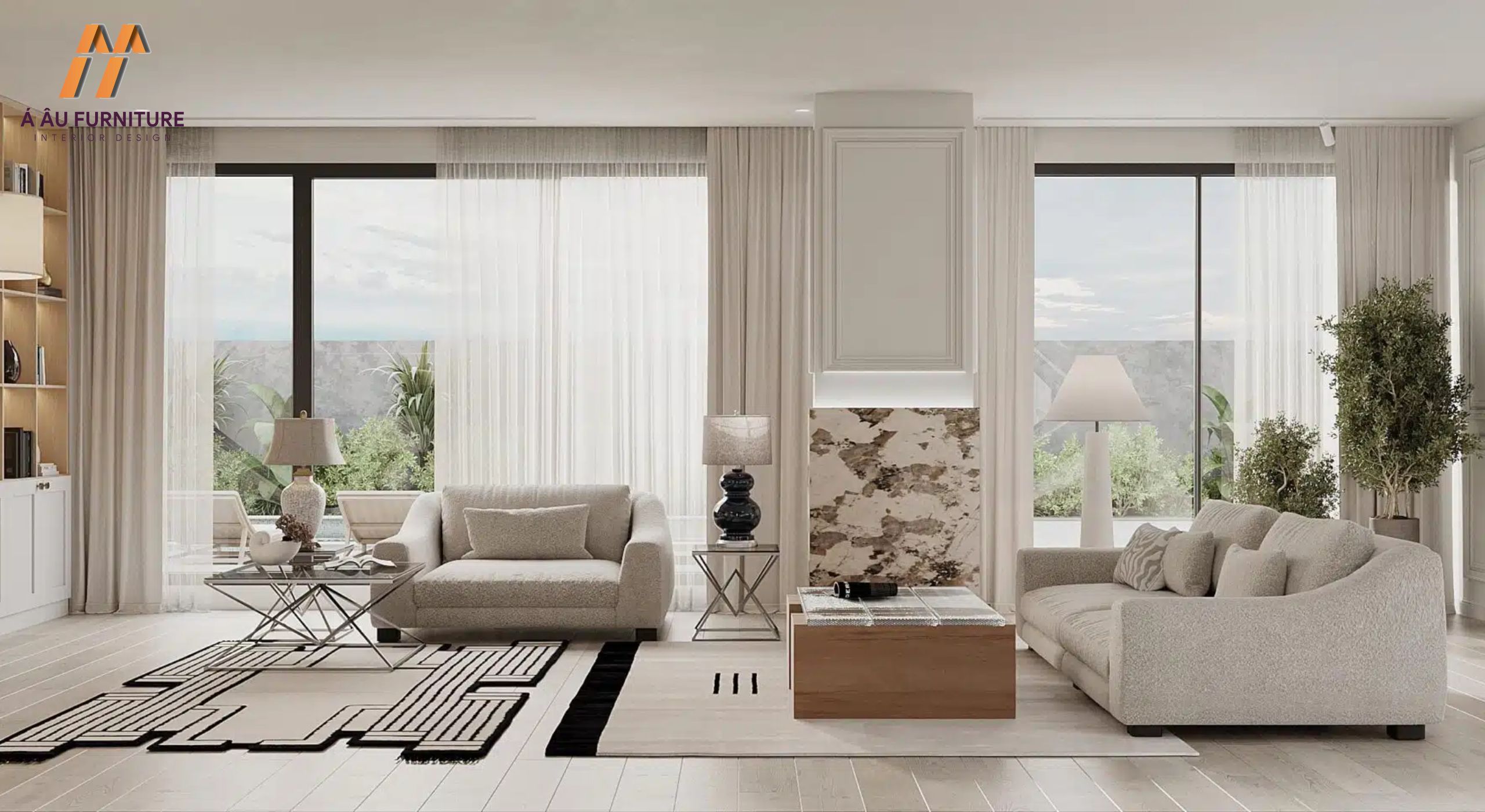 Phong cách nội thất Tân cổ điển