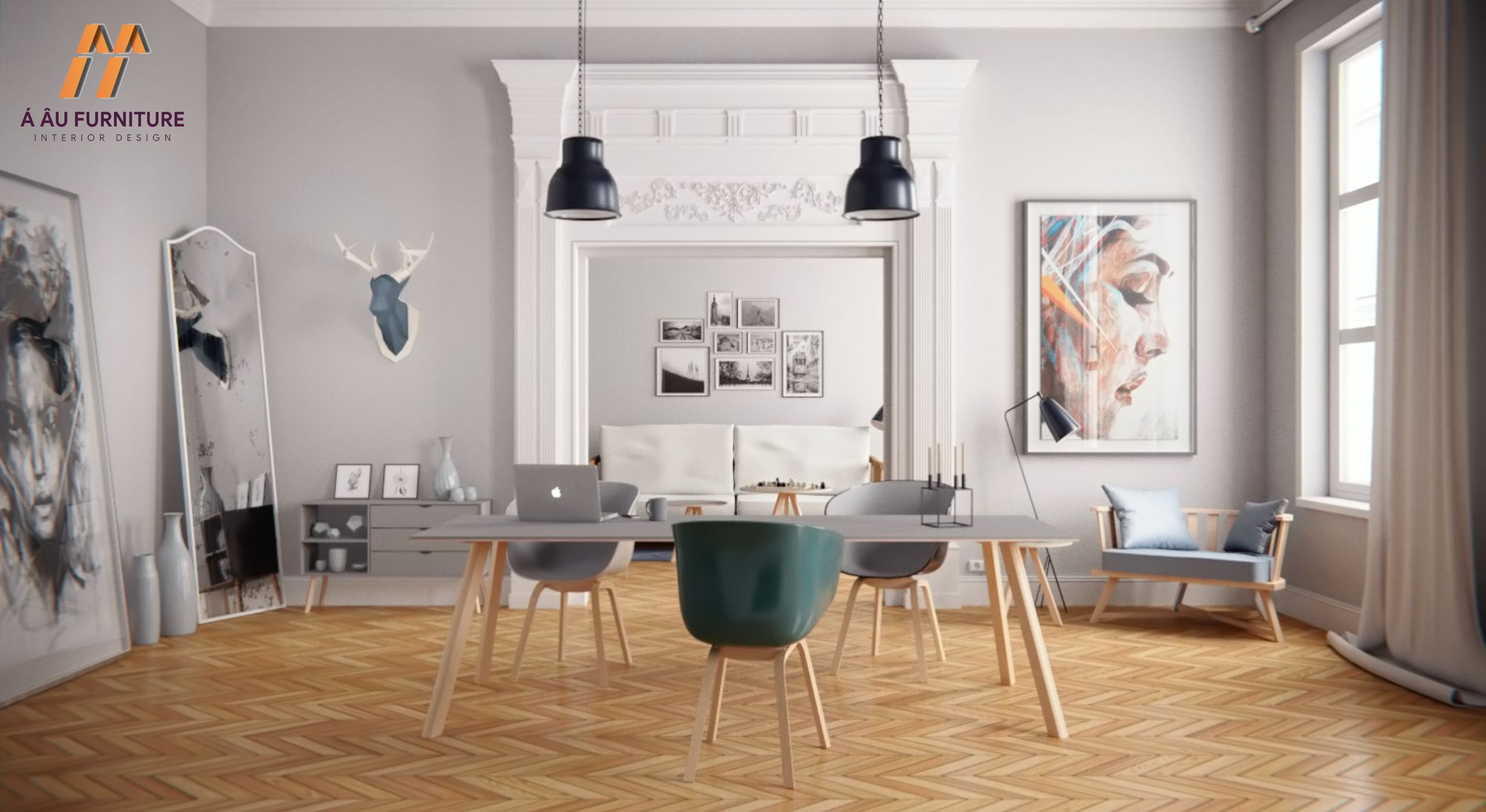 Phong cách nội thất Tân cổ điển sang trọng - Vượt thời gian phong cách nội thất Tân cổ điển