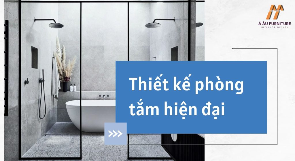 thiết kế phòng tắm hiện đại