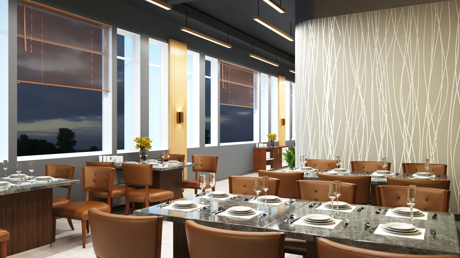 du an thiet ke nha hang buffet an loc 4