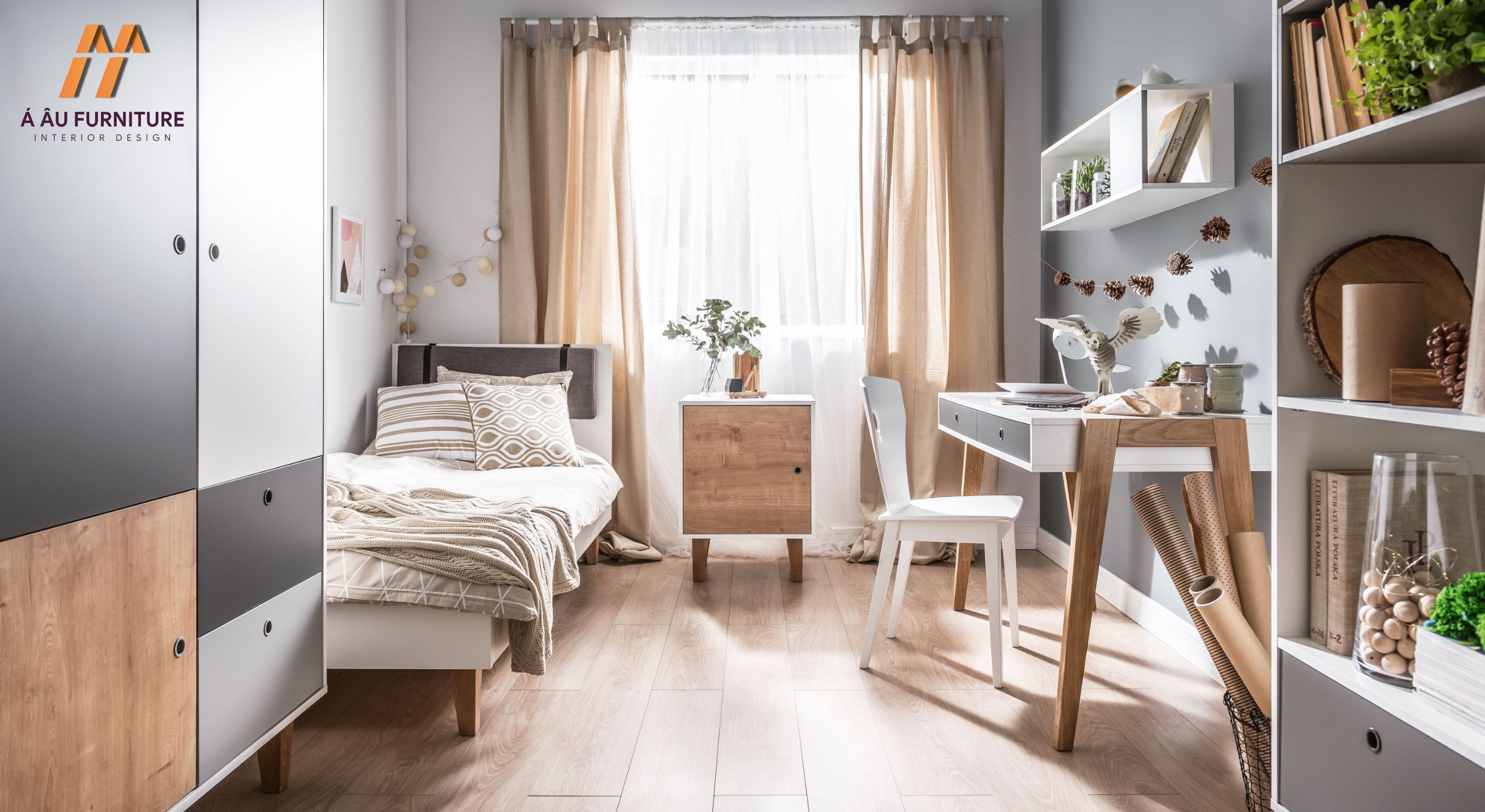 Ý tưởng thiết kế phòng ngủ nhỏ 8m2 đẹp như mơ phòng ngủ nhỏ 8m2