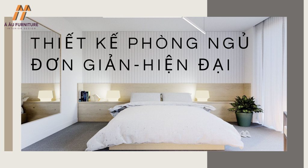 thiết kế phòng ngủ đơn giản