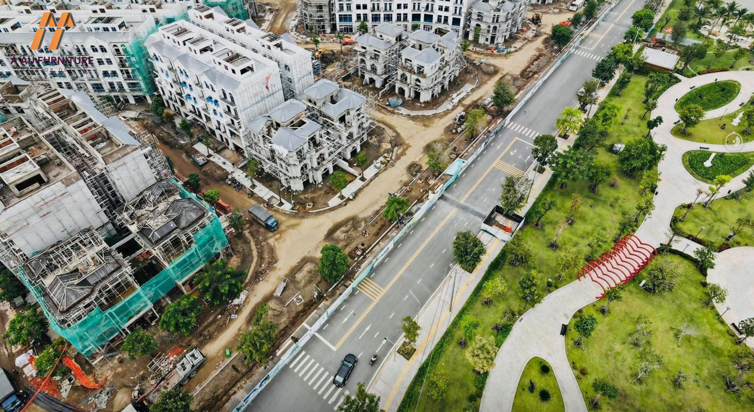thi công biệt thự liền kề