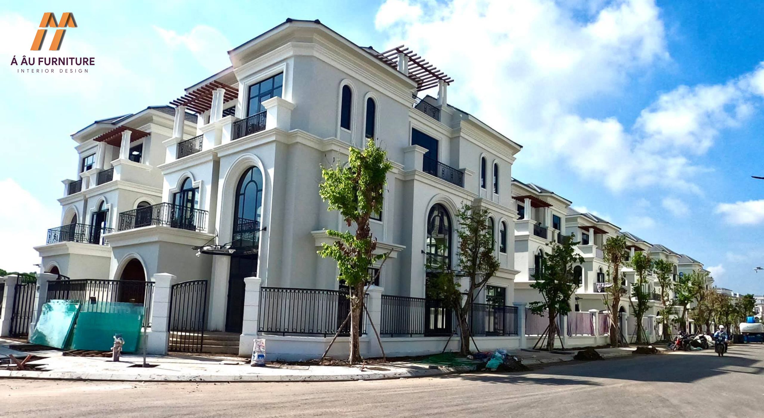 thi công biệt thự liền kề
