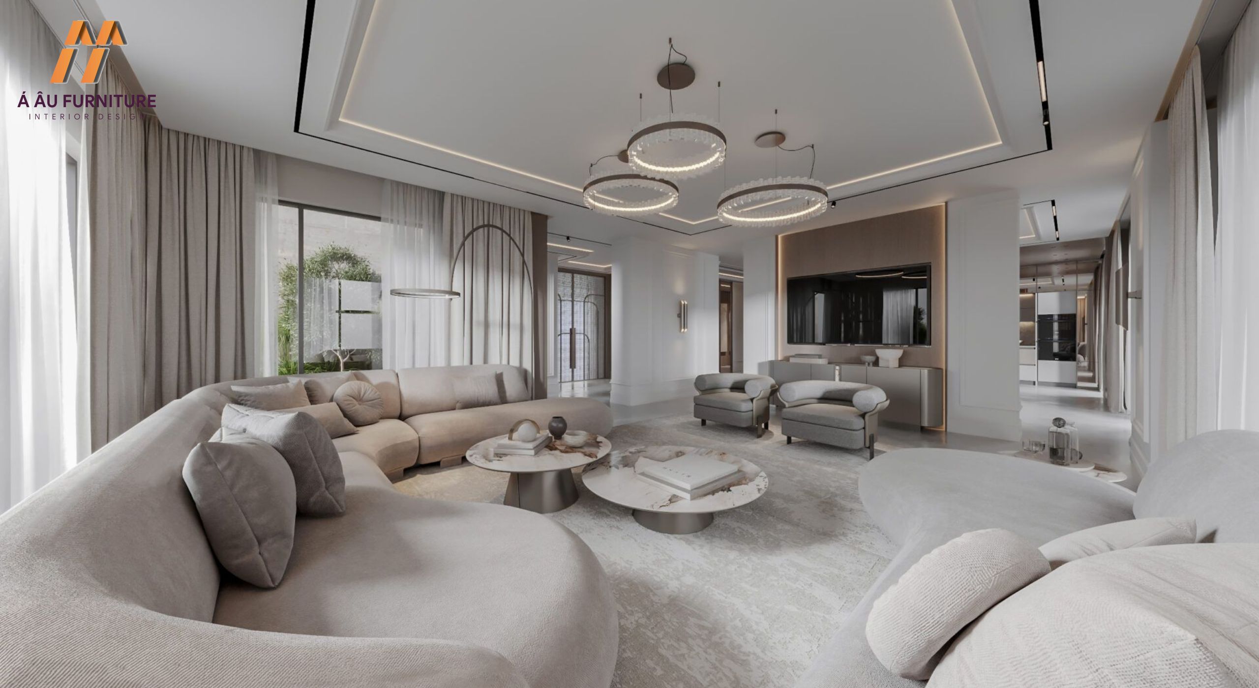 Phong cách nội thất Luxury