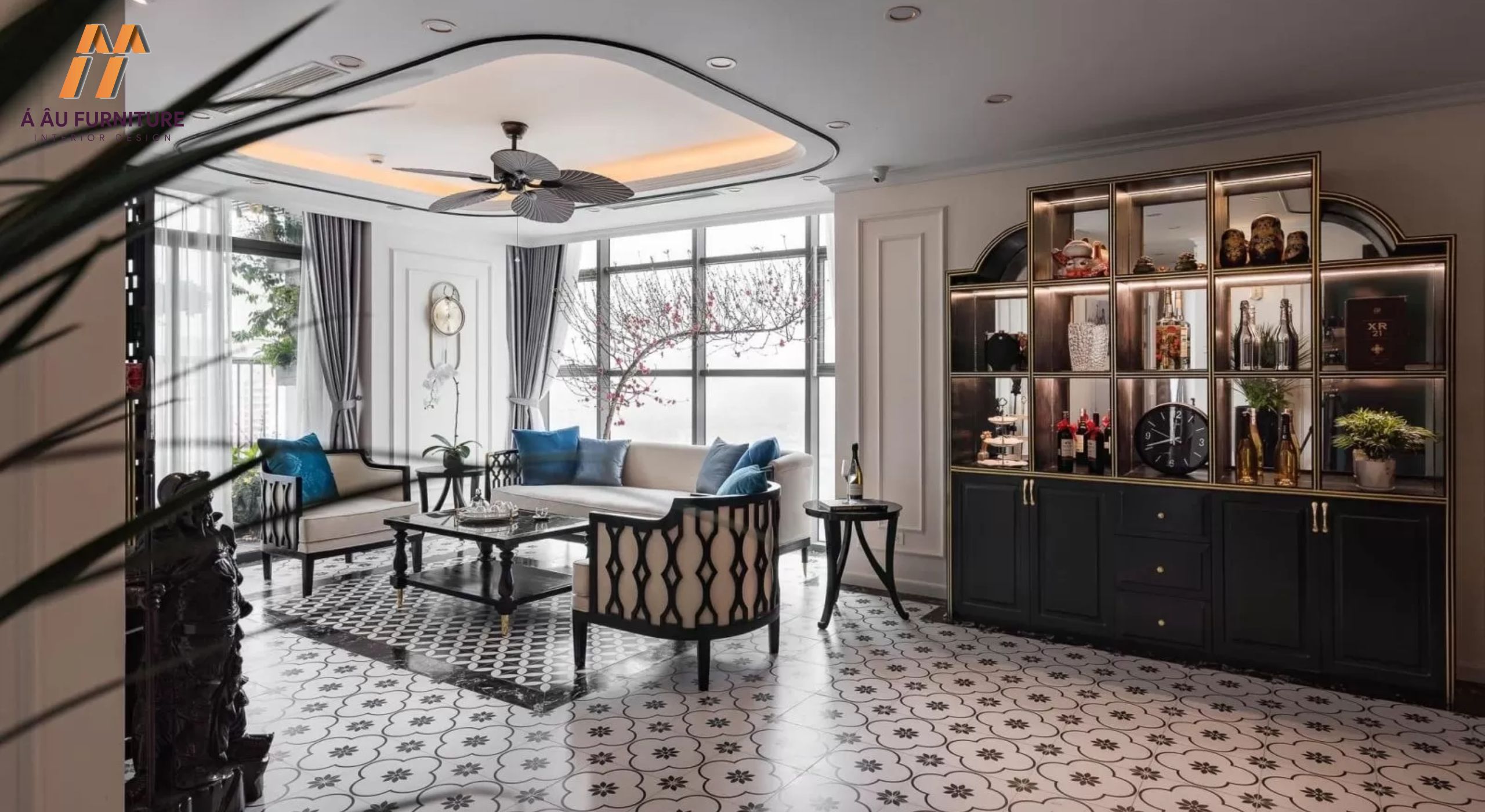 Thiết kế nội thất biệt thự đơn lập đẹp - Sang trọng - Đón đầu mọi xu thế thiet ke noi that biet thu don lap 6