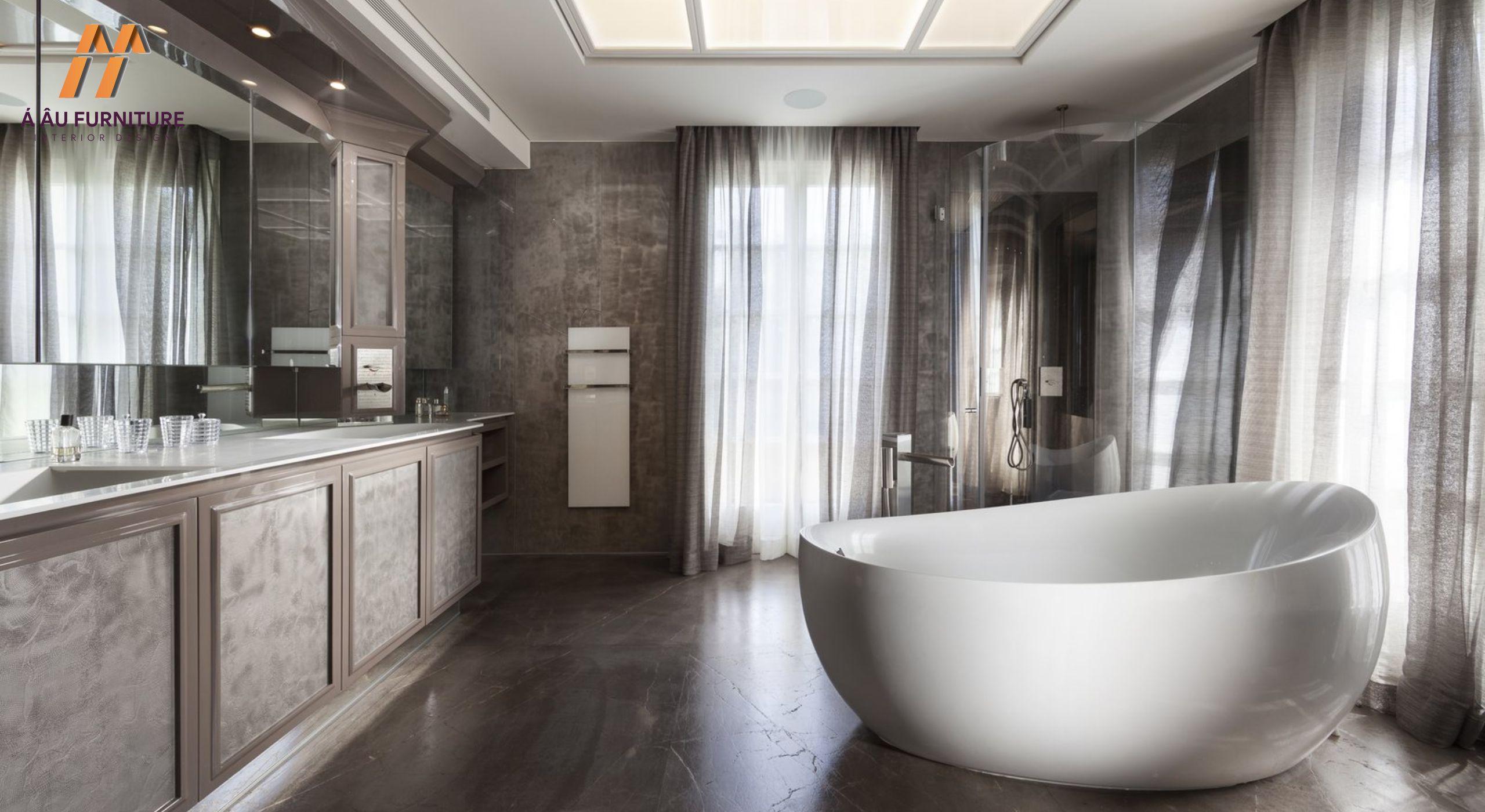 Phòng tắm master phong cách Tân cổ điển
