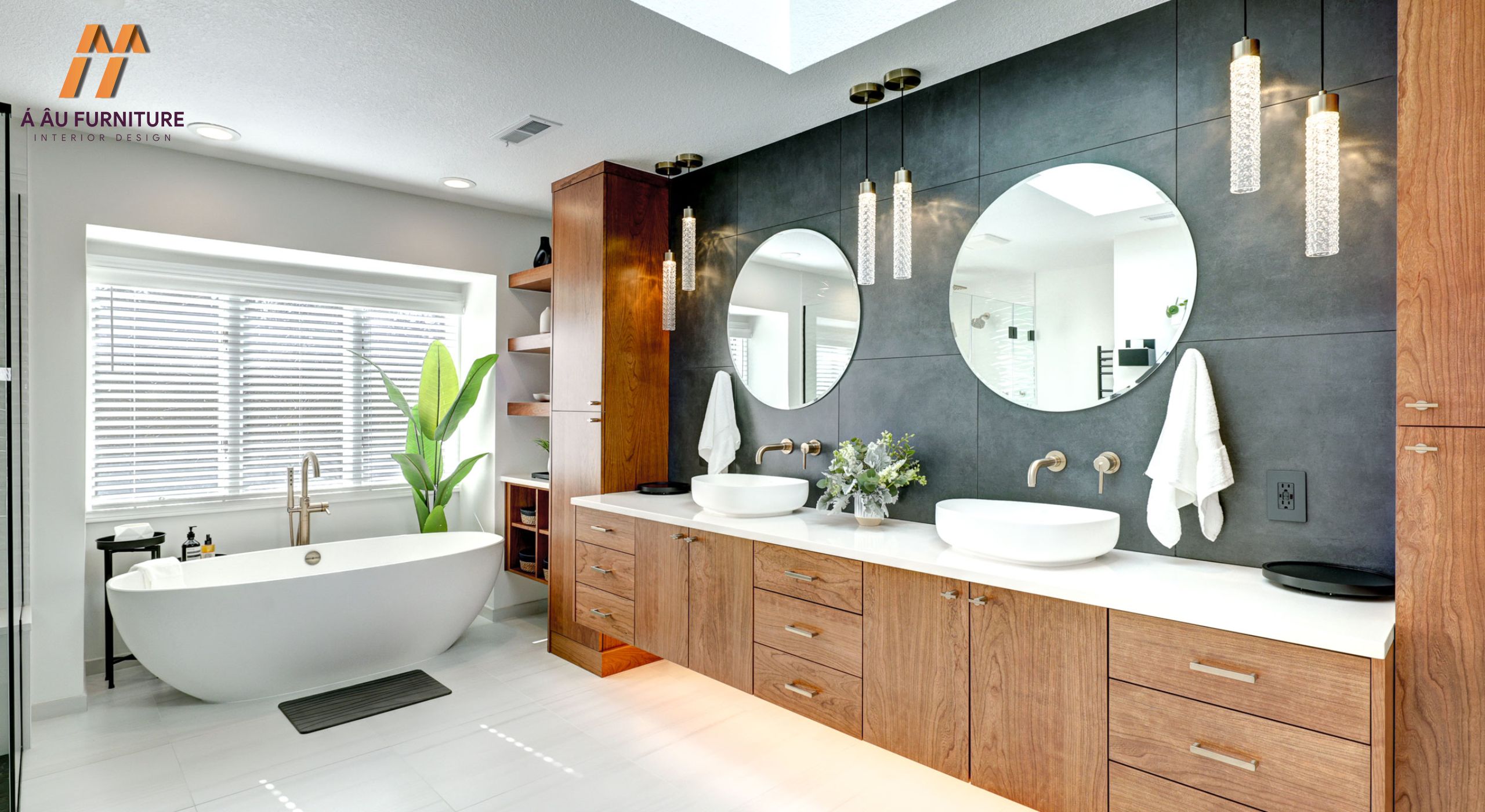 Phòng tắm master hiện đại