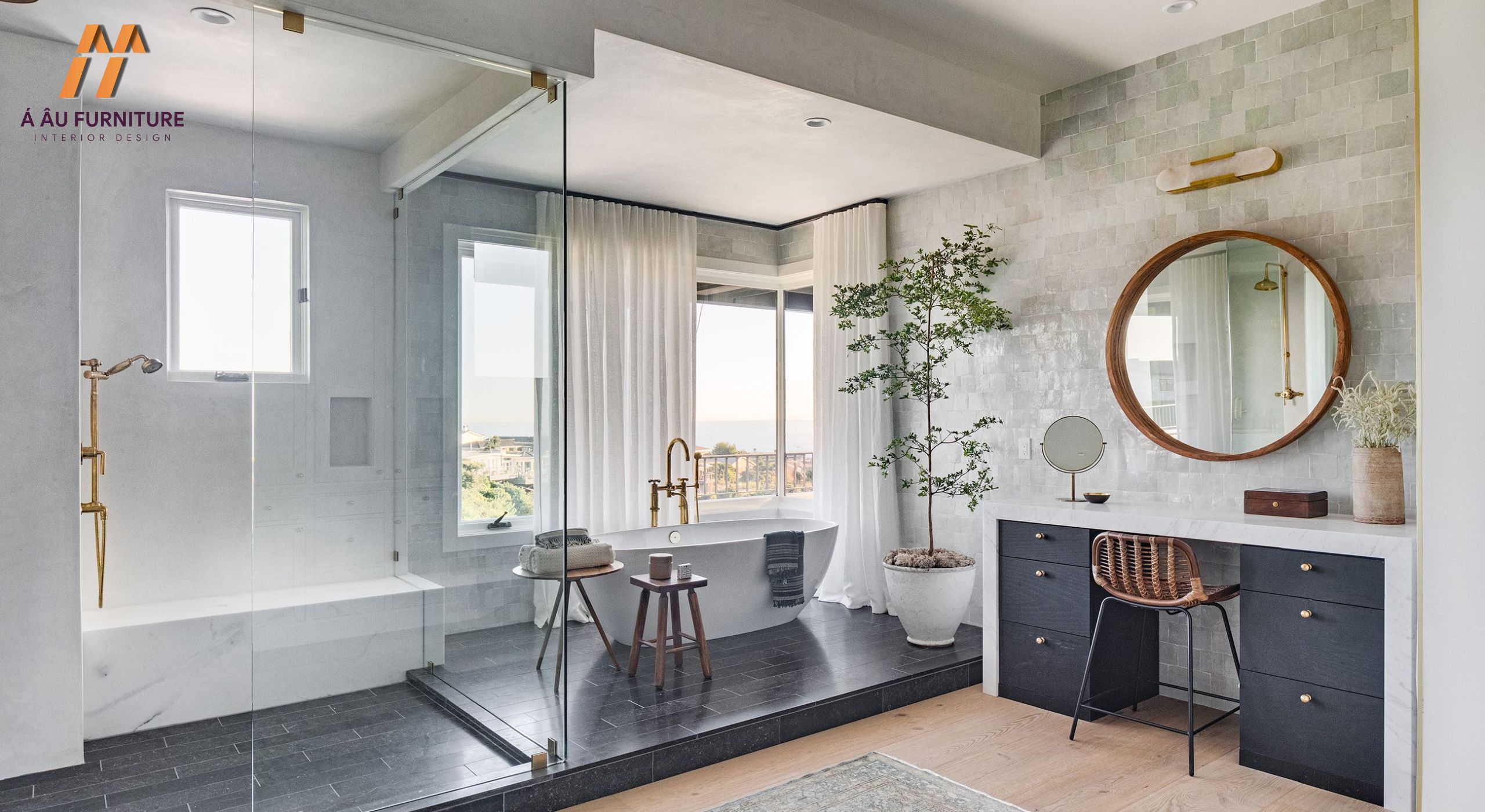 Phòng tắm master hiện đại