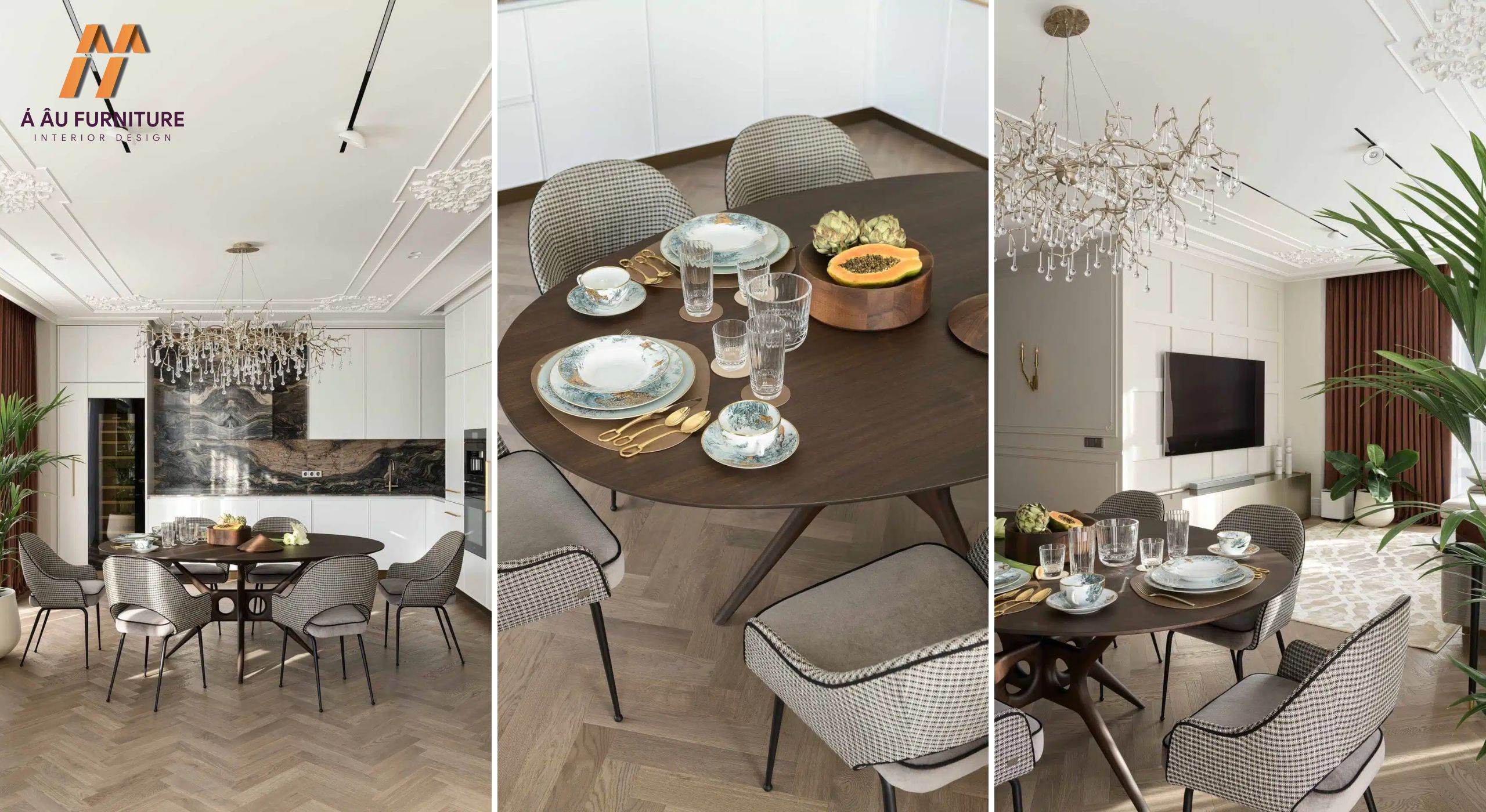 Căn hộ chung cư 55m2 tân cổ điển