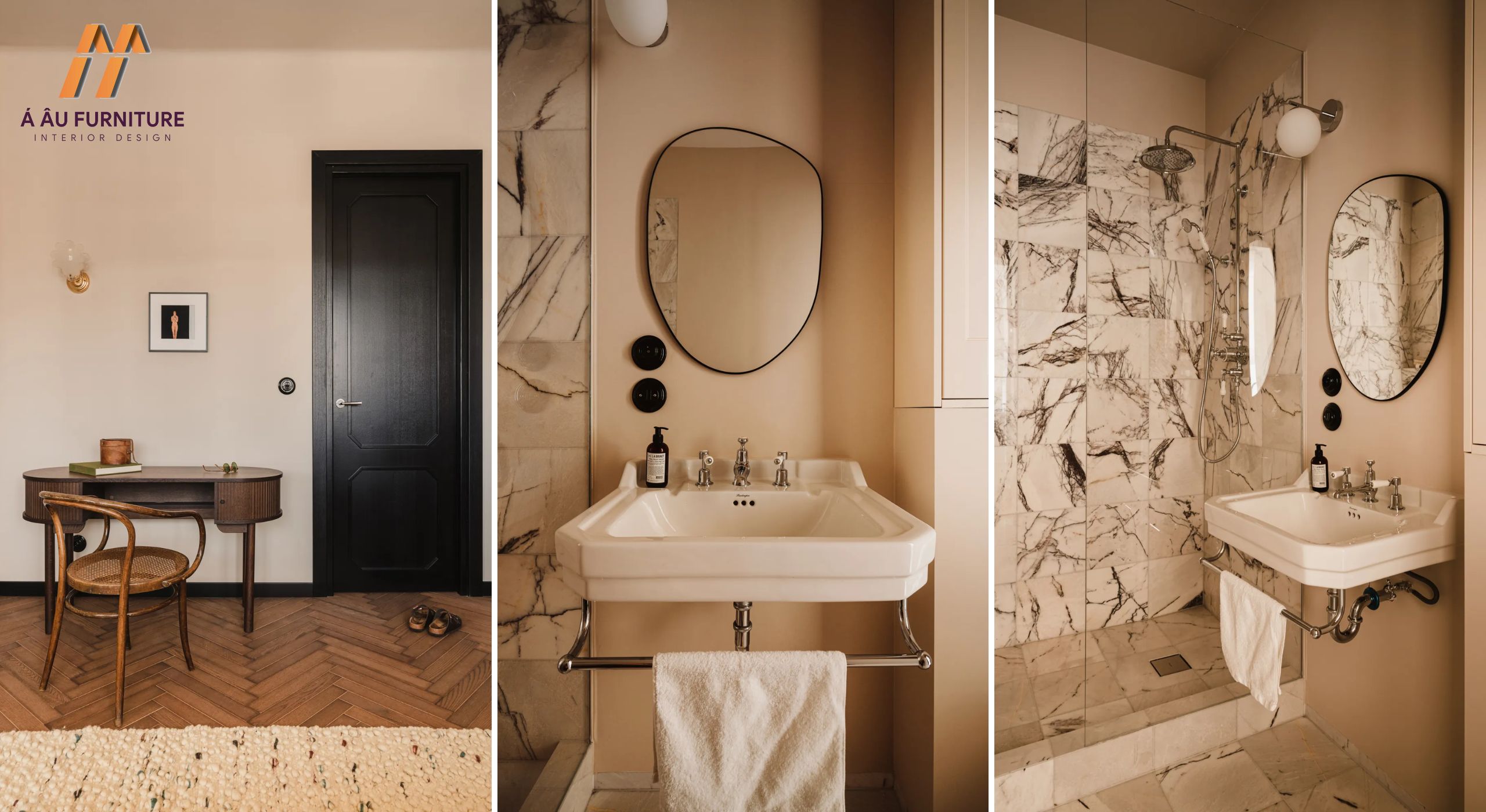 Căn hộ chung cư 55m2 phong cách tối giản