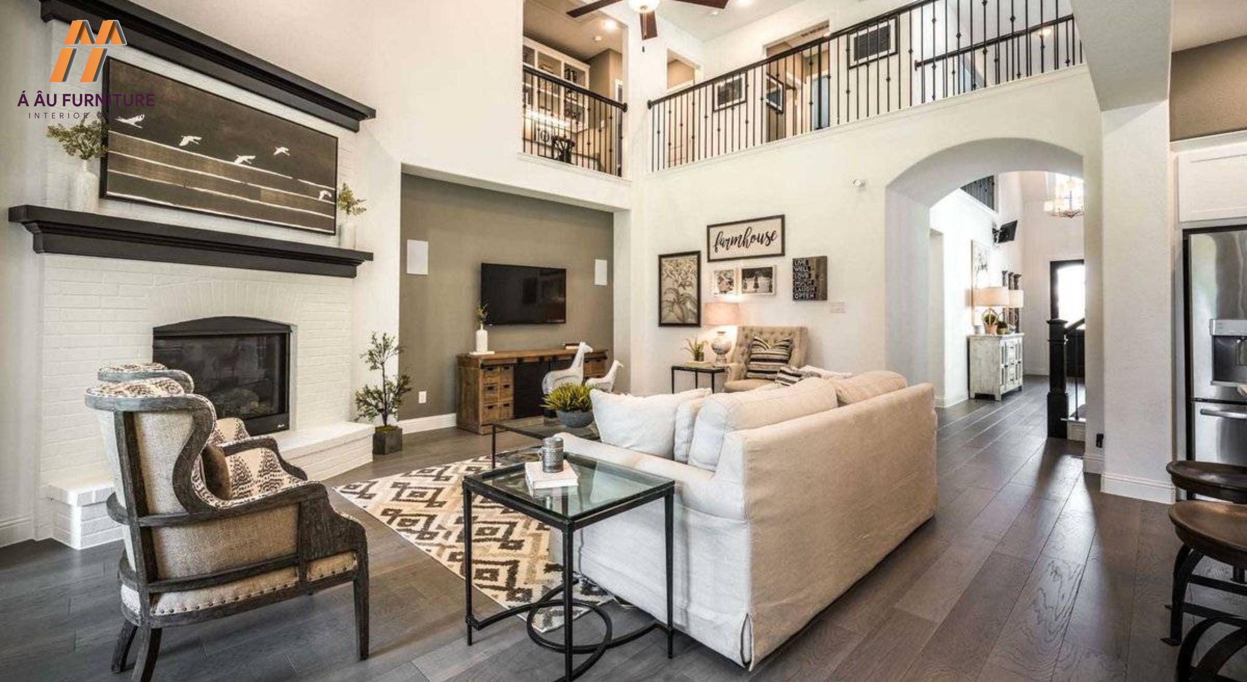 nhà cấp 4 có gác lửng