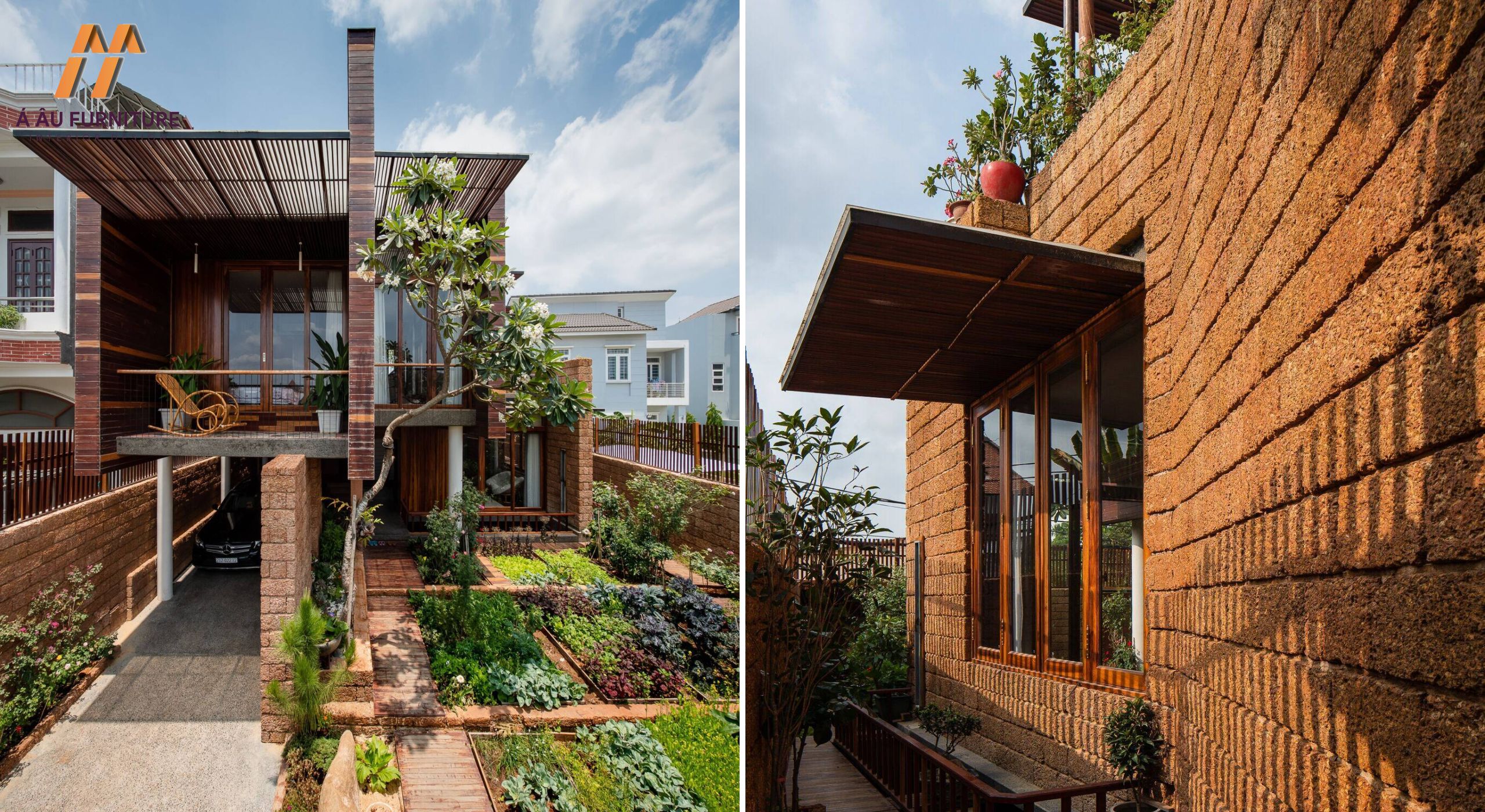 Nhà phố sân vườn