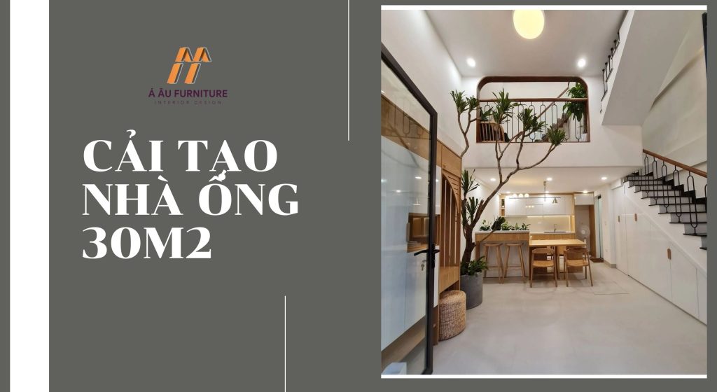 cải tạo nhà ống 30m2