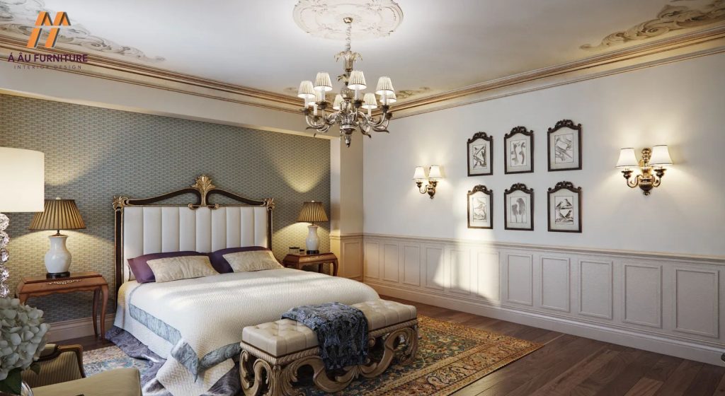 phòng ngủ cổ điển