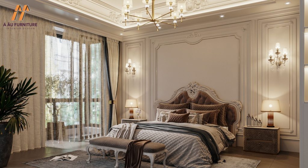 phòng ngủ cổ điển
