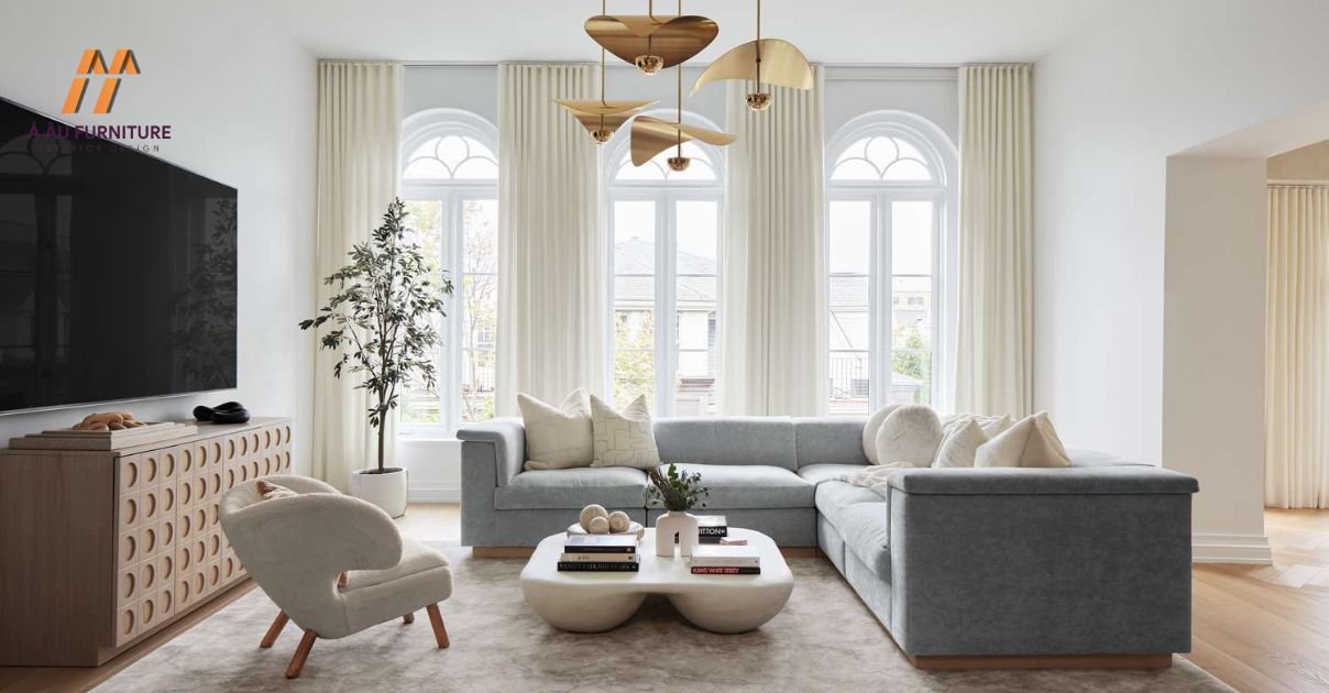 bố trí nội thất nhà phố 3 tầng