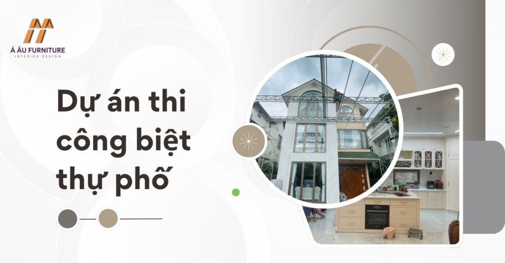 biệt thự phố 2 tầng hiện đại