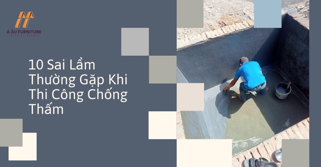 lỗi chống thấm