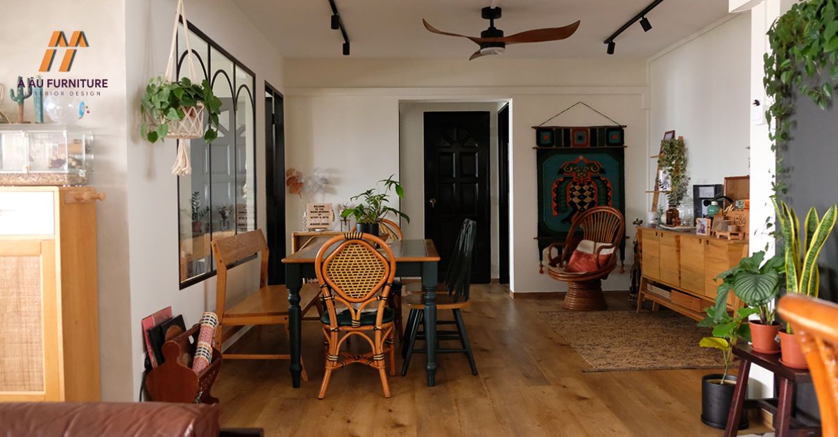 phong cách thiết kế nội thất vintage