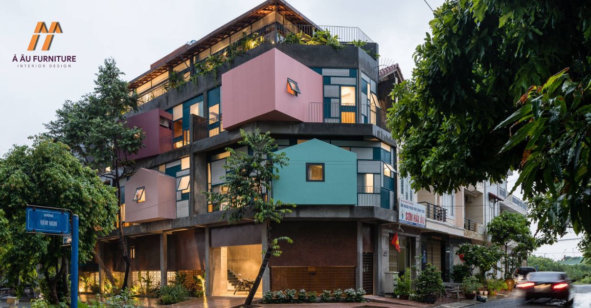 thiết kế nhà kết hợp kinh doanh