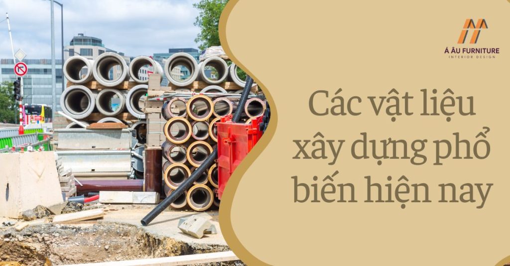 Các vật liệu xây dựng nhà