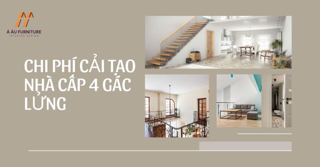 chi phí sửa nhà cấp 4 gác lửng