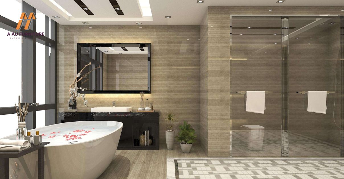mẫu nhà tắm đẹp sang trọng