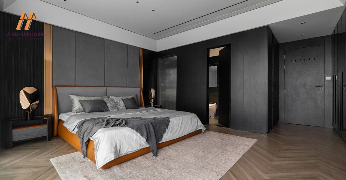 Mẫu nhà phố 150m2 - 3 phòng ngủ được thiết kế theo phong cách công nghiệp